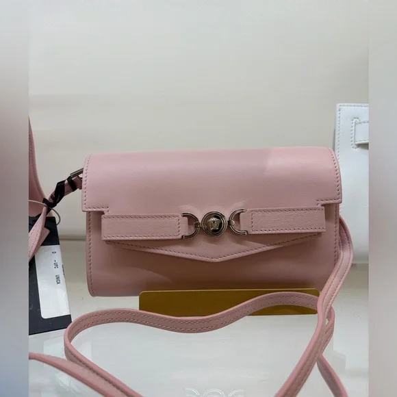 Medusa plaque leather clutch bag - Picture 3 of 10